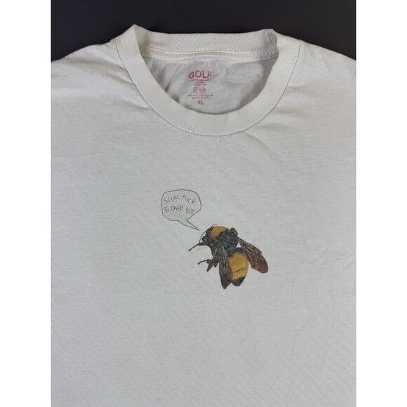 Scum F*** Flower Boy Tyler The Creator Golf Wang Hip Hop Rap Promo Tee XL - Picture 3 of 12